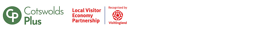 Cotswolds Plus and Visit England Local Visitor Economic Partnership logos